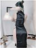 Sexy Qipao High Split Bandage Erotic Lingerie Adjustable Size Cheongsam Role Play Sex Play Lingerie For Sex Porn Long_voghion.com