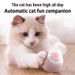 Cat Toy catnip molar bite-resistant self-Hi relieving stuffy toy gravity intelligent rolling ball electric funny cat ball_voghion.com