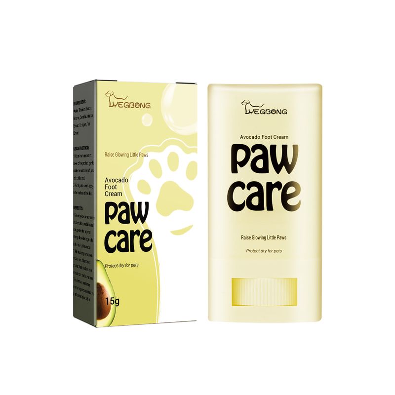 Pet Avocado Foot Cream, Pet Cat and Dog Foot Cleaning Care, Moisturizing and Anti-crack Care_voghion.com
