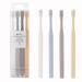 L Japanese MUJI Same Style Adult Small Head Soft Hair 4-pack Family Good Product Toothbrush_voghion.com