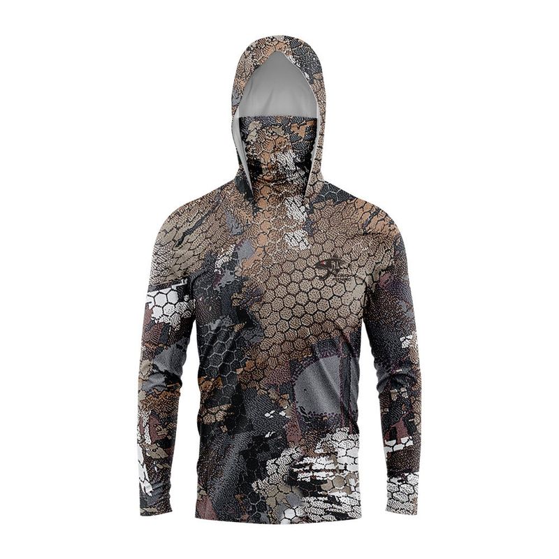 GG meeste pikkade varrukatega lendõngepüügi mask, kapuutsiga dressipluus, näomaskiga integreeritud päikesekaitseülikond, suvine UPF50+_voghion.com