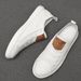 Casual Men's Shoes 2024 New Low Cut Men's Casual Shoes Breathable Leather Board Shoes Men Leather Original Designer Loafers Men_voghion.com