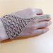 Bridal accessories temperament rhinestone bracelet ring back elegant claw integrated chain_voghion.com