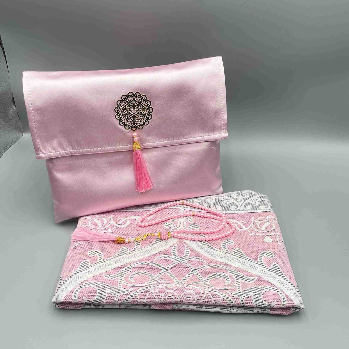 Muslimi kannettava rukouspeitto Rosary Kangaspussisarja Lahjamatkapeittosetti_voghion.com