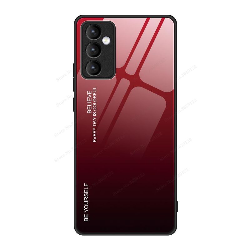Für Samsung Galaxy S22 Ultra Fall Abdeckung Für Samsung S22 Plus S 22 S22 Fall Gradienten Glas Schutzhülle_voghion.com