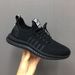 Single net optional men's fashion shoes simple trend men's sports leisure running lazy shoes_voghion.com
