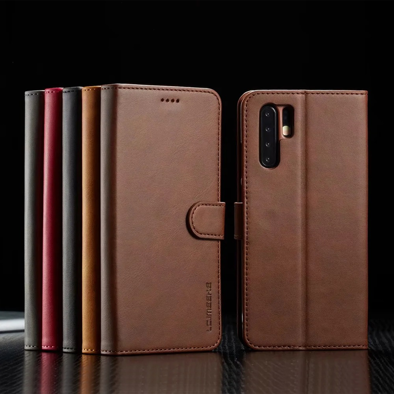 Luxury Leather Case for HUAWEI P40 P30 P20 Pro Lite P Smart 2019 Wallet Flip Cover Mate 10 20 30 Pro Lite Y5 Y9 with Car_voghion.com