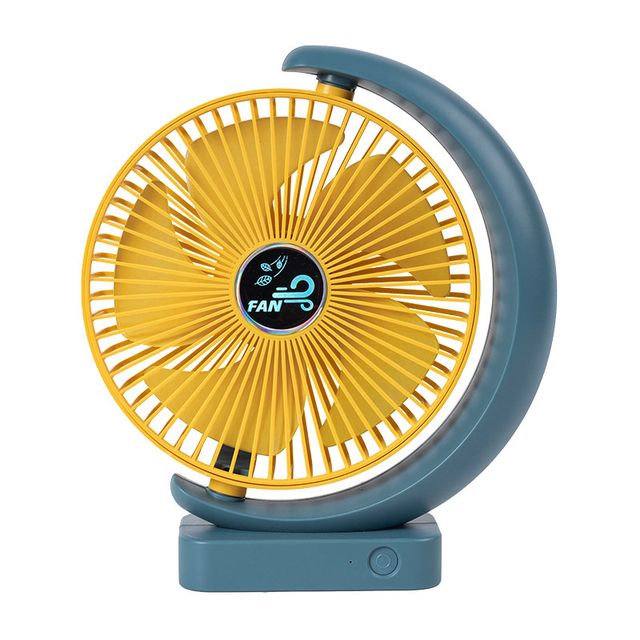 Mini USB Desk Fan Better Cooling Perfect,Strong Airflow Whisper Quiet Portable Fan for Desktop Office Table,3 Speeds,8 inch_voghion.com