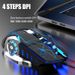 Digitex Digitex Shiny Silver Fox H3 Wired Gaming Mouse E-sports Luminous Desktop Computer Laptop USB Office Home Cross-border_voghion.com