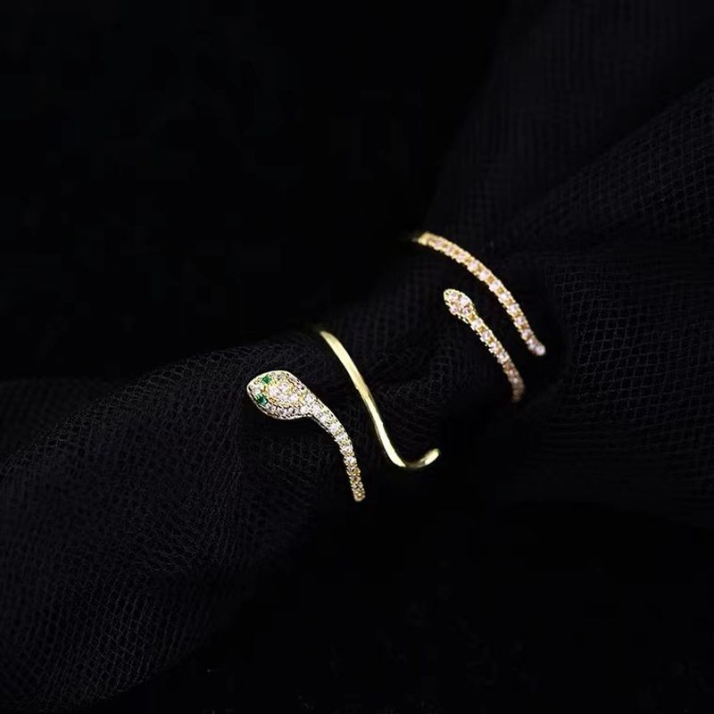 Anello S Sier Serpent per donna con un design unico, leggero, alla moda e personalizzato, indice a forma di serpente_voghion.com