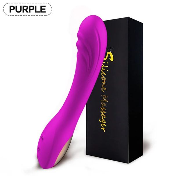 WAKEWAY Lengthened Dildo Vibrator Women Clitoris Massager Erotic Toys Soft Skin Feeling Sex Products For Adults_voghion.com