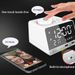 Hot K11 Bluetooth-compatibile 4.2 Radio Speaker con 2 porte USB LED Digital Alarm Home Decoration Orologio da tavolo_voghion.com