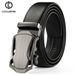 HOT Metal Automatic Buckle High Quality Leather Belts for Men Famous Brand Work Business Strap ZDP001D_voghion.com