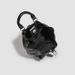 Simple Leisure PU Black Chain Bucket Bag 2025 Spring And Summer New Large Capacity Women's Bags_voghion.com