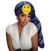 Women's Elegant Satin Sleep Cap With Wide Brim And Bow Tie, Breathable & Comfortable For All Seasons, Perfect For Hair Protection And Beauty Sleep_voghion.com