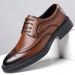 Euro Step Herren Leder 2025 Sommer Hohl Business Formal Casual Britischen Stil Brogue Hochzeit Schuhe_voghion.com