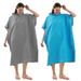 Ultra-Fine Fiber Quick-Dry Changing Robe – 32S High-Density Microfiber, 32 Colors, S/M/L/XL Sizes With UPF30+ Protection_voghion.com