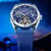 GUANQIN Luxury Mechanical Watch For Man Automatic Tourbillon Moonphase Silicone Leather Strap Leisure Waterproof Luminous Clock_voghion.com