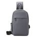 Men's Chest New Multifunctional USB Shoulder Fashionable Crossbody Bag_voghion.com