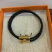 Bracciale in pelle da uomo e da donna in oro con polsino, fibbia in acciaio al titanio, nodo in corda, bracciale sottile placcato in argento per donna, designer di gioielli_voghion.com