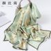Hangzhou For Women Chinese Style Satin 100% Mulberry Silk Long Small Shawl Gift Scarf_voghion.com