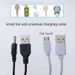 5V Mini Handheld Fan Charging Universal Small Round Hole Desk Lamp Speaker Lighter USB Flat Head Data Cable_voghion.com