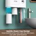 Auto Toothpaste Dispenser - Magnetic Holder|4 Brush Slots|EU_voghion.com