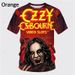 Punk Band Rock Band Ozzy Osbourne Baskılı Tişört Yaratıcı Rapçi Moda Kısa Kollu Giyim Üstü 3D Tişört Erkek Çocuk Tişörtü_voghion.com