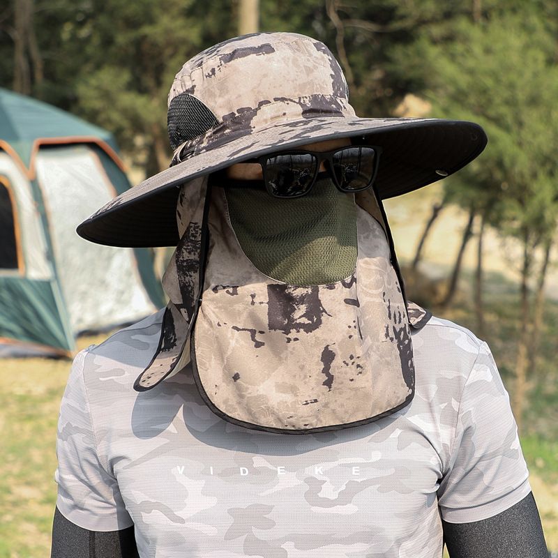 360° UV Protection Hat For Men & Women - Summer Outdoor Sun Hat (Dustproof, Fishing, Hiking, Wide Brim, UPF 50+)_voghion.com