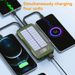 80000 MAh Large Capacity Portable Outdoor Solar Mobile Power 4 In 1 Built-in Cables LED Digital Display For IPhone_voghion.com