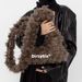 Borsa a tracolla grande stile Wandering di DirtySix, autunno inverno, Messiah Girl, in pelliccia_voghion.com