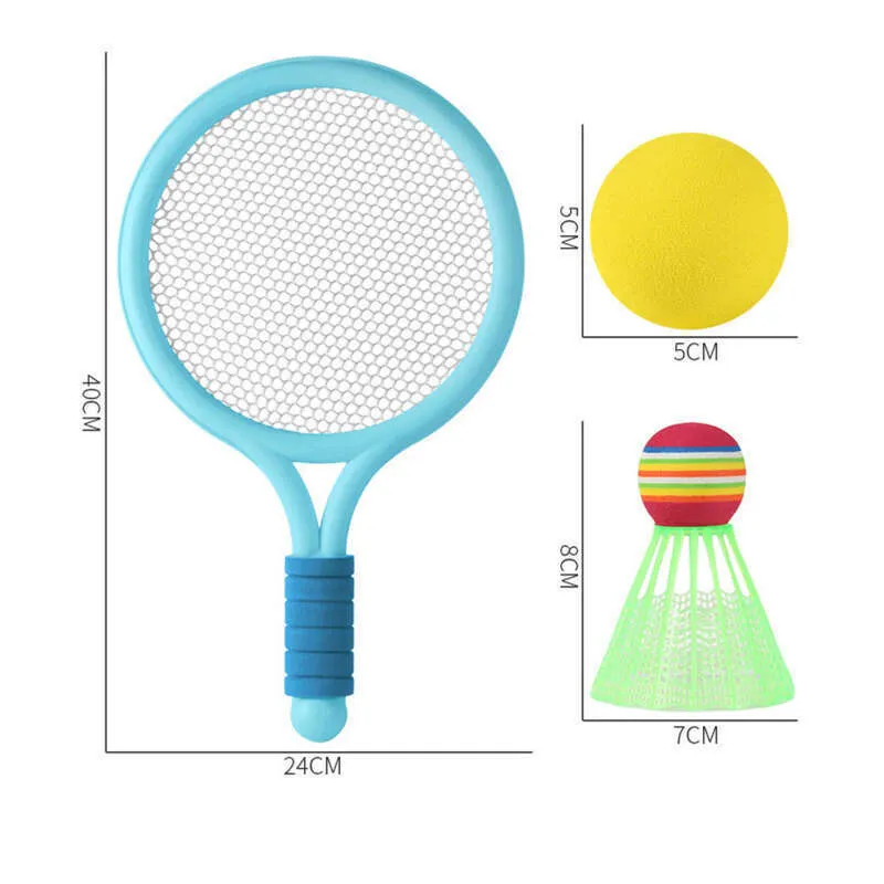 Children's Badminton, Tennis Racquet, Kindergarten Boys And Girls Twin Sports Baby Parent Child Outdoor Interactive Toys_voghion.com