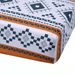 Geometric Print Fitted Sheet 3-Piece Set Digital Printed Bedding Collection For Adults Kids Soft Breathable Fabric With Elastic Corners_voghion.com
