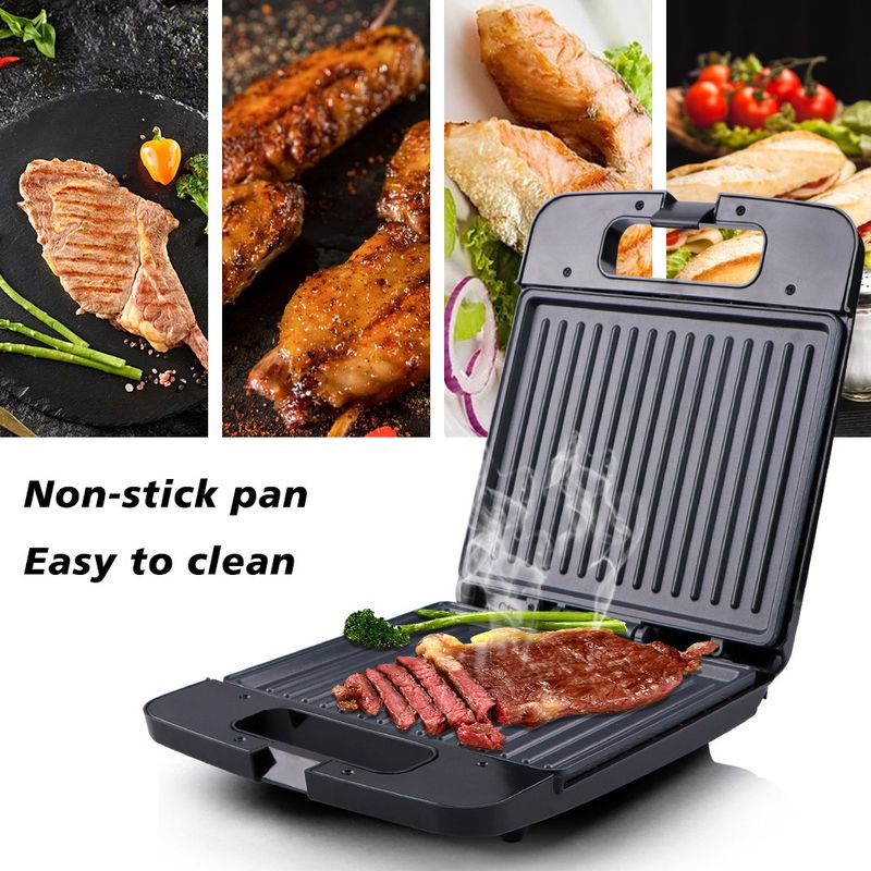 Avrupa standartlarında ev tipi biftek makinesi, çok işlevli kum waffle makinesi, kahvaltılık hafif yiyecek kızartma ve tost makinesi_voghion.com