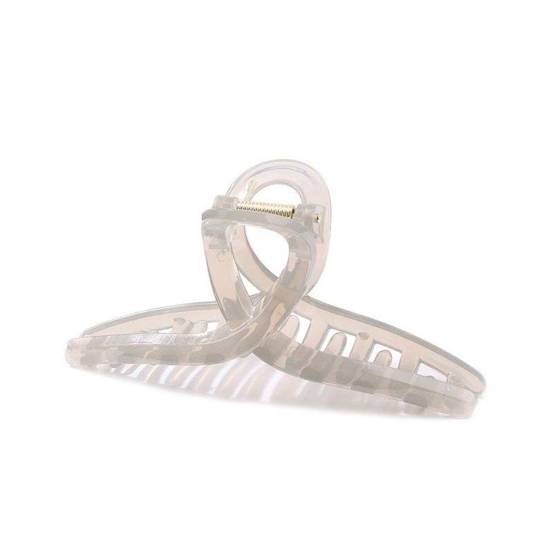 Large cross grip clip simple temperament back hair_voghion.com