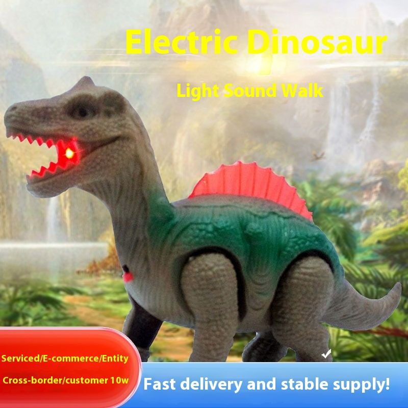 Electric Universal Zhuluo Ji Model Will Walk In The Night Market, Creative And Novel Children's Electric Dinosaur Toys_voghion.com