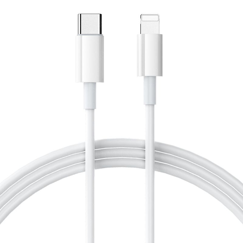 PD 20W USB C cable for iPhone Type C to 8 battery phone charger Kable TPE Quick 2.4A fast charging cable for i_voghion.com