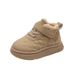 Autumn Winter High-top Boys And Girls Baby Soft Sole Non-slip Walking 1-3 Years Old Fleece-lined Thickened Warm Cotton_voghion.com