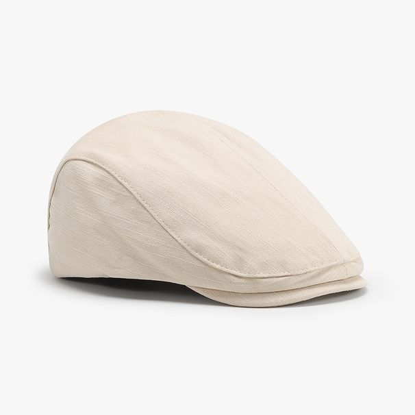 Béret d'art du début de l'automne pour femme, chapeau d'été rétro japonais pour homme, chapeau fin de peintre, chapeau gavroche d'automne en langue de canard_voghion.com