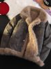 2025 Winter New Reversible Shearling Coat High-End Feel Warm Large Fur Turn-Down Collar Velvet Leather Jacket_voghion.com