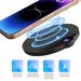 Smart Magnetic Wireless Charger With Digital Display – Qi-Certified 15W Fast Charging Pad, Compatible With IPhone, Samsung & More (Black)_voghion.com