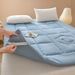 Hypoallergenic Cotton-Filled Mattress Topper – Soft Quilted Bed Pad For All Seasons (Multiple Colors, Machine Washable, Non-Slip Backing)_voghion.com