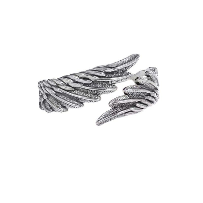 Youfan Nuova Immagine Anello Unisex in Lega Aperta Oro e Argento_voghion.com