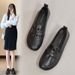2025 New Fashionable Versatile Slip-On Loafers With Soft Soles, Wear-Resistant Thin Style, Stylish Women's Shoes_voghion.com