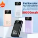 50000 mAh Duża pojemność 100 W Szybkie ładowanie Przenośna ładowarka Power Bank do iPhone'a Huawei Samsung_voghion.com