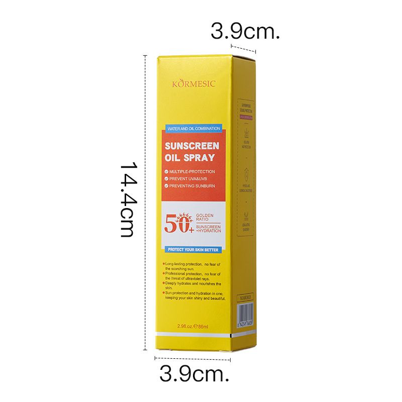 KORMESIC Hydrating And Non-greasy Sunscreen Spray 86ml_voghion.com