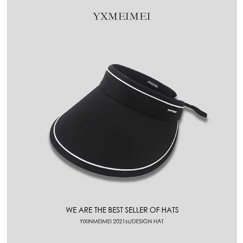Summer New and Sunshade for Women Cycling Large brimmed Sky Top Sunscreen Hat UV resistant Outdoor Hat_voghion.com
