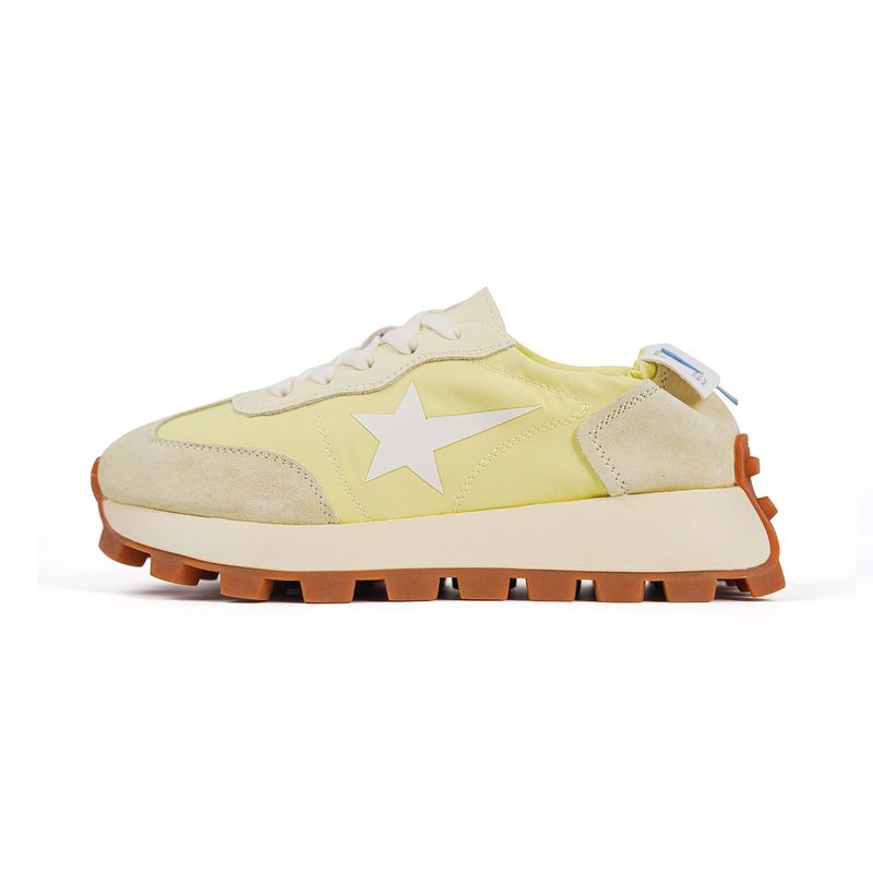 Meita Shining Star Summer New Thick Soled Sports Breathable Casual Star Forrest Gump Shoes Women_voghion.com