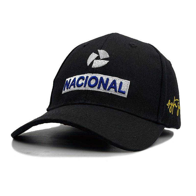 new Senna racer fashion embroidery hat outdoor sunscreen team baseball cap_voghion.com
