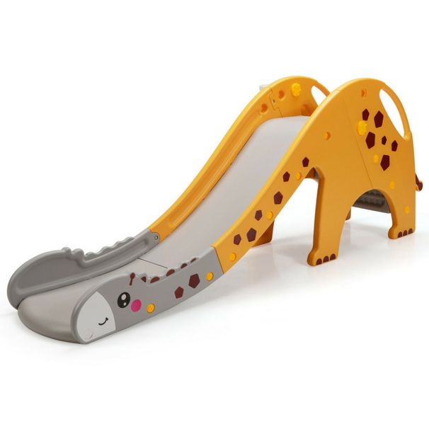 3-in-1 Kids Climber Slide Play Set with Basketball Hoop_voghion.com